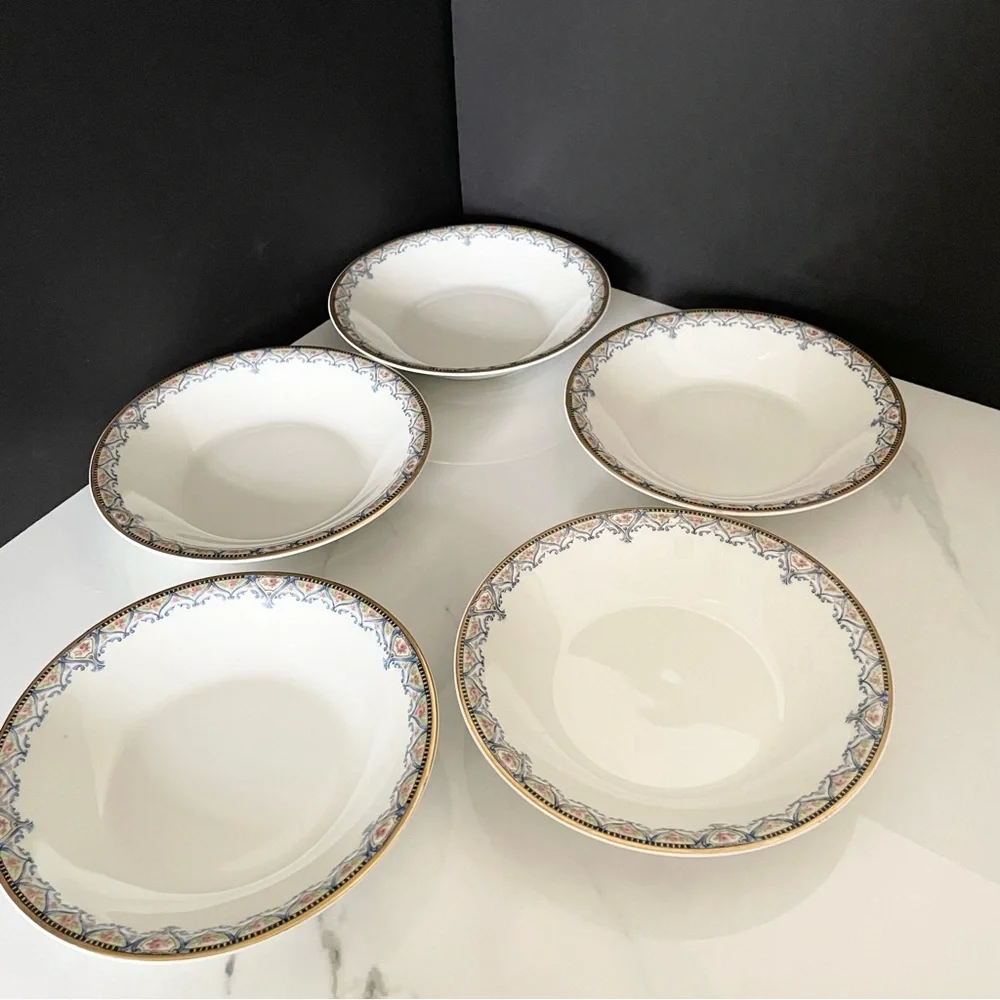 SET of 5 Haviland Limoges 7.5
